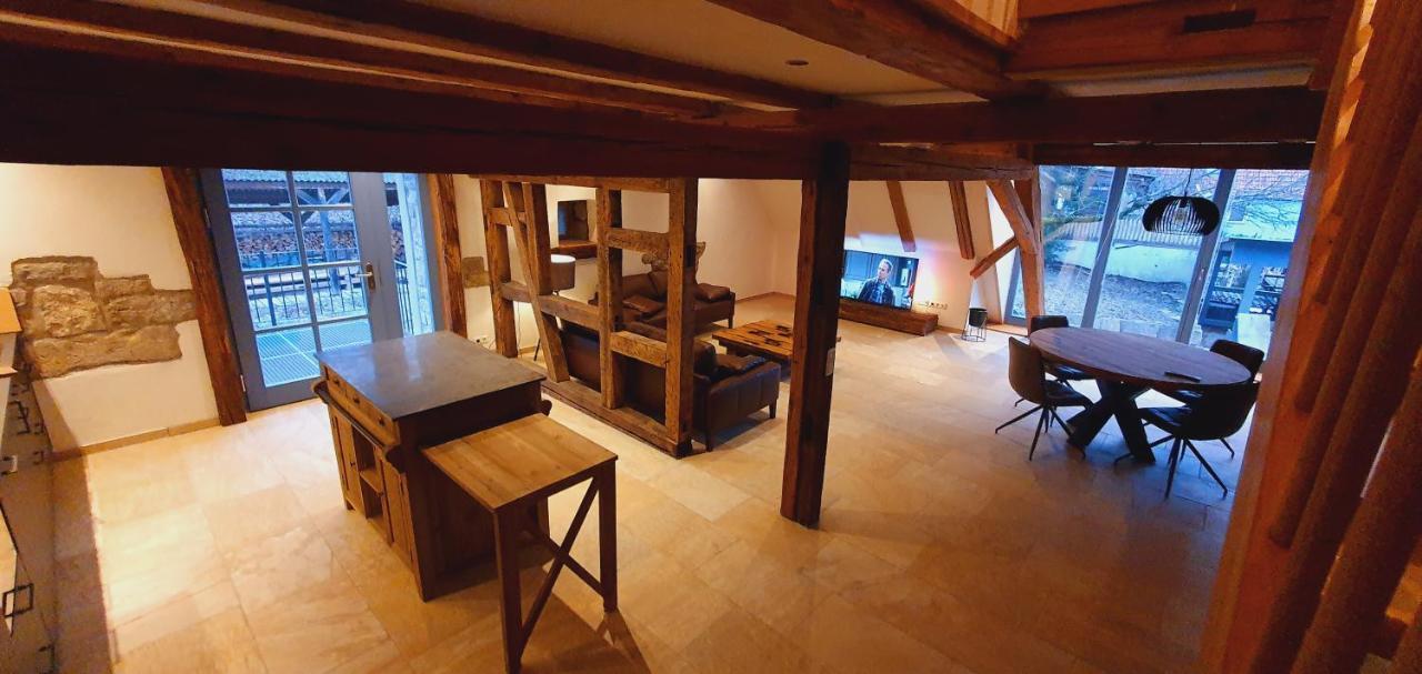 Gaestehaus Craintaler Muehle B&B Creglingen Esterno foto