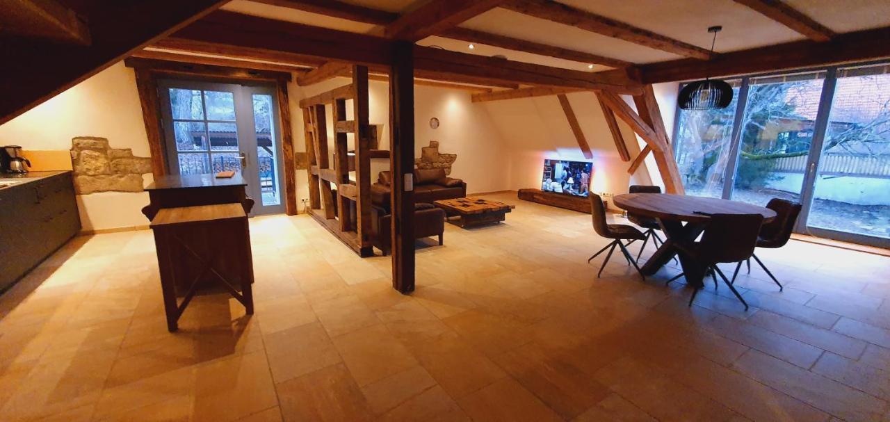 Gaestehaus Craintaler Muehle B&B Creglingen Esterno foto